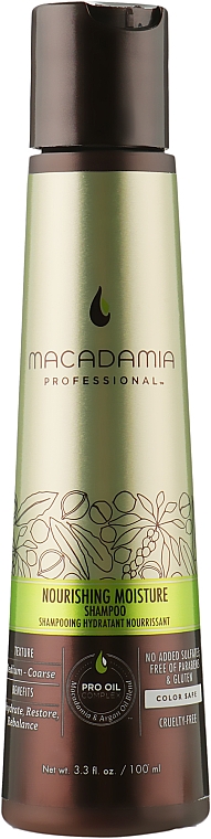 Живильний зволожуючий шампунь - Macadamia Professional Nourishing Moisture Shampoo — фото N1