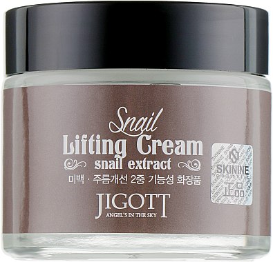Підтягувальний крем з екстрактом слизу равлика - Jigott Snail Lifting Cream — фото N2