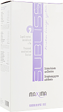 Парфумерія, косметика УЦІНКА Набір "Кератинове випрямлення для ослабленого волосся" - Maxima Subliss 2 (gel/250 ml + milk/250 ml + spray/75 ml) *