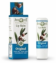 Бальзам для губ натуральний оливковий SPF 10 - Aphrodite Instant Hydration Original Lip Balm SPF 10 — фото N1
