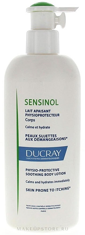 Заспокійливе фізіопротекторне молочко для тіла - Ducray Sensinol Sensinol Soothing Body Lotion — фото N1