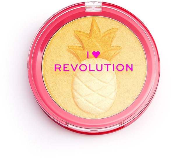 Хайлайтер - Makeup Revolution I Heart Revolution Fruity Highlighter Pineapple — фото N1