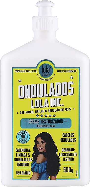 Текстурувальний крем для виткого волосся - Lola Cosmetics Ondulados Lola Inc. Texturizing Cream — фото N1