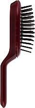 Щітка, коралова - Janeke Bag Curvy Hairbrush — фото N3