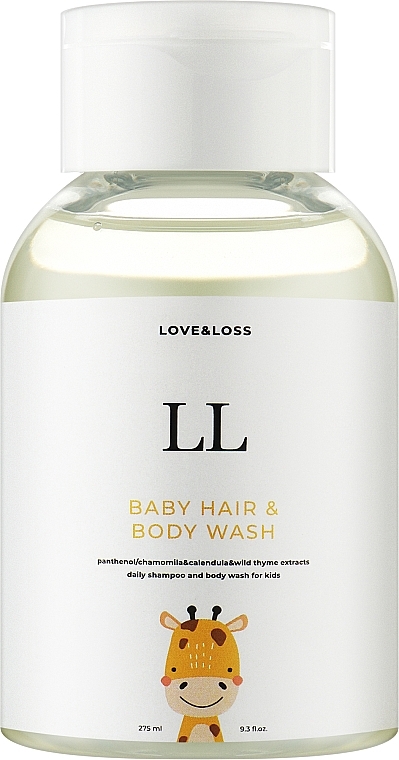 УЦІНКА Дитячий шампунь і гель для душу - Love&Loss Baby Hair & Body Wash *