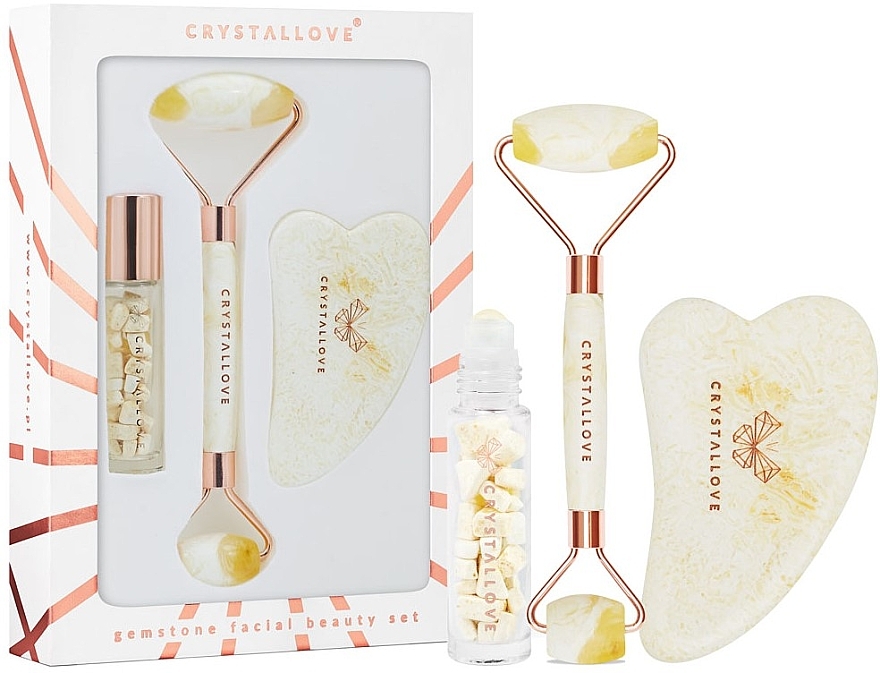 Набір - Crystallove Milky Amber Beauty Set — фото N1