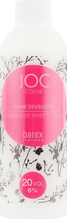 Окислювальна емульсія 6% - Barex Italiana Joc Color Line Oxygen — фото N1