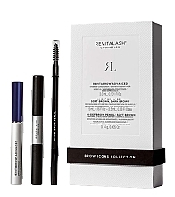 Набор - Revitalash Brow Icons Collection (brow/cond/3ml + brow/gel/5ml + brow/pencil/0.14g) — фото N1