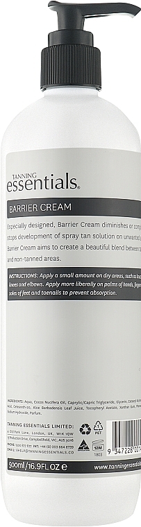 Крем-бар'єр для автозасмаги - Tanning Essentials Barrier Cream — фото N1