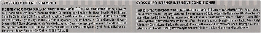 УЦЕНКА Набор "Oleo Intense" - Syoss (шамп./440 мл + конд./250 мл) * — фото N3