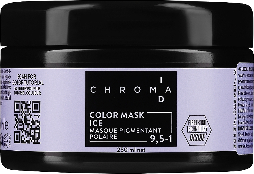 Тонувальна бондінг-маска для волосся, 250 мл - Schwarzkopf Professional Chroma ID Bonding Color Mask — фото N1