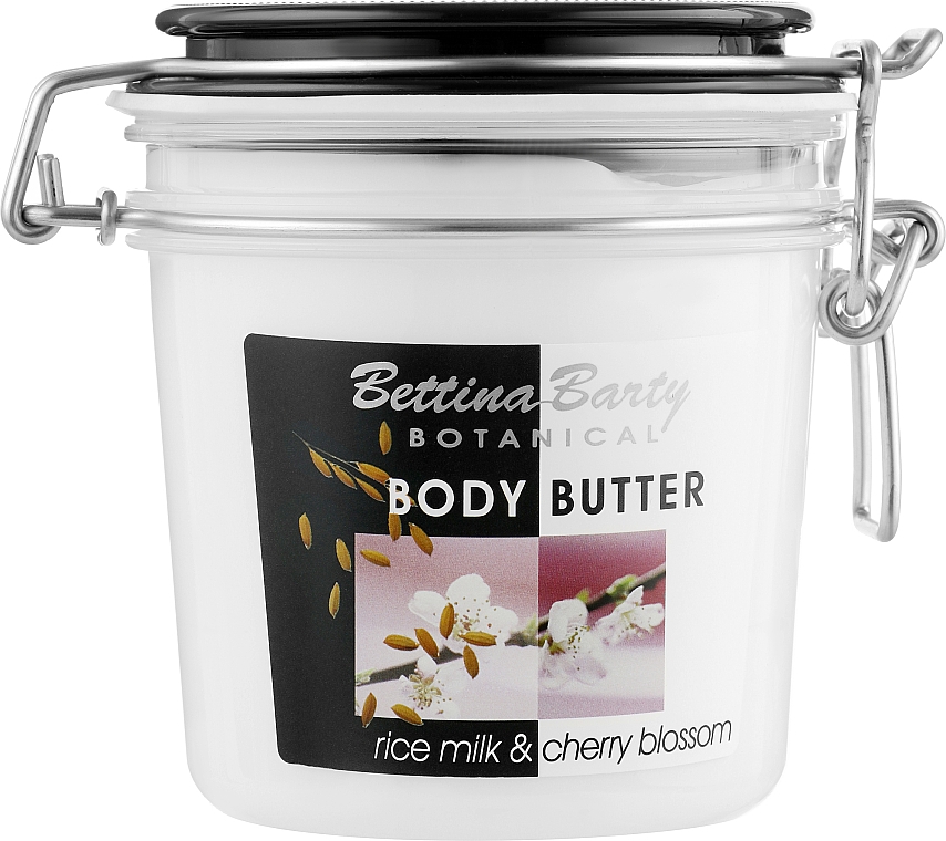 Масло для тіла "Рисове молоко й вишня" - Bettina Barty Botanical Body Butter Rice Milk & Cherry Blossom