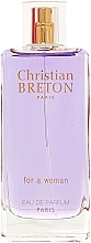 Духи, Парфюмерия, косметика Christian Breton For A Woman - Парфюмированная вода (тестер без крышечки)