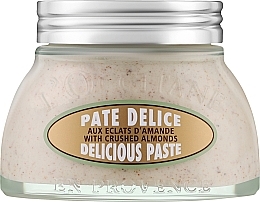 Парфумерія, косметика Паста-скраб для тіла "Мигдальна" - L'Occitane Almond Exfoliating And Smoothing Delicious Paste