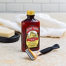 Жидкий крем для бритья - Lucky Tiger Liquid Cream Shave, — фото N4