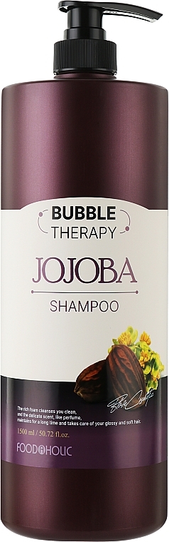 УЦЕНКА Шампунь для волос с экстрактом жожоба - Food a Holic Bubble Therapy Jojoba Shampoo * — фото N2