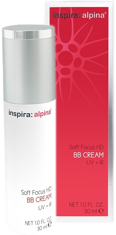 BB-крем для лица - Inspira:cosmetics Inspira:Alpina Soft Focus HD BB Cream — фото N1