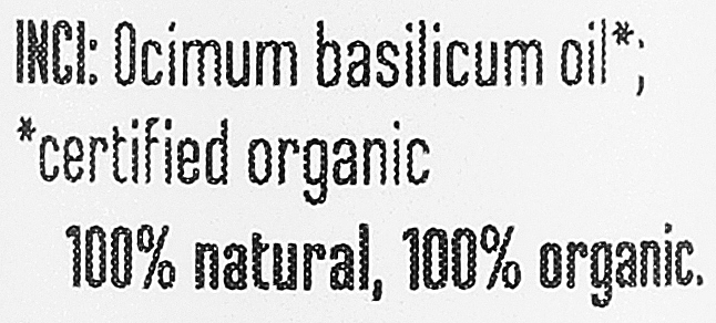 Ефірна олія "Базилік" - Wooden Spoon Basil Essential Oil — фото N2