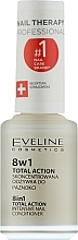 Засіб для відновлення нігтів 8 в 1 - Eveline Cosmetics Nail Therapy Total Action 8 in 1 — фото N1