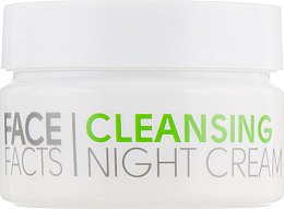 Ночной крем для лица - Face Facts Cleansing Night Cream — фото N2