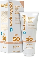 Солнцезащитный тонирующий крем для лица - Redumodel Sun Care Protective Solar Facial SPF50 Con Color — фото N1