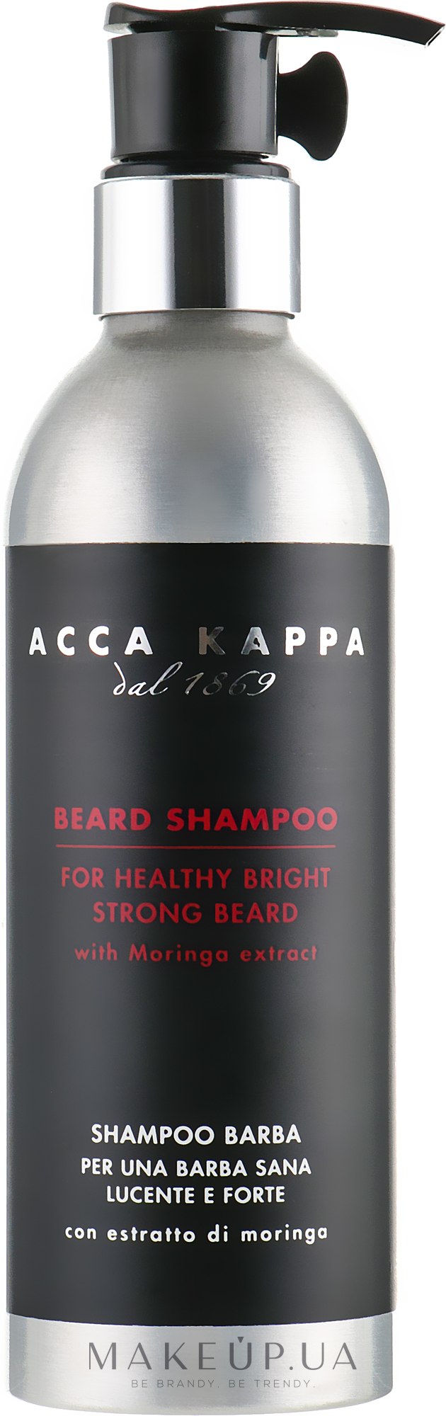 Шампунь для бороди - Acca Kappa Beard Shampoo — фото 200ml