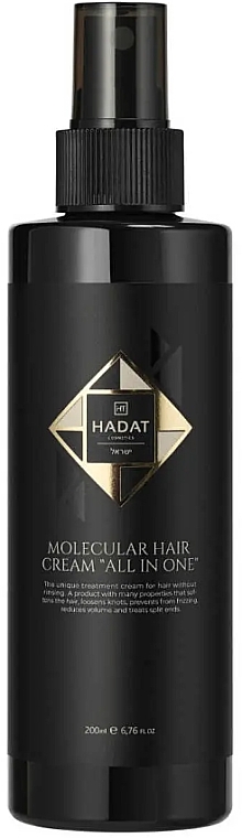 Несмываемый молекулярный крем-спрей для волос - Hadat Cosmetics Molecular Hair Cream All In One — фото N1