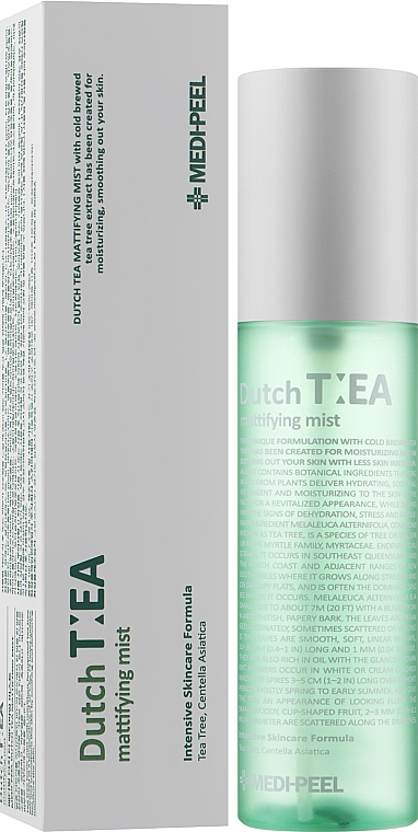 Міст для обличчя матувальний з чайним деревом - Medi-Peel Dutch Tea Mattifying Mist — фото N2