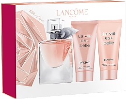 Духи, Парфюмерия, косметика Lancome La Vie Est Belle - Набор (parfum/30 ml + b/lot/50 ml + show gel/50 ml)