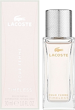 Lacoste Pour Femme Timeless - Парфумована вода (тестер з кришечкою) — фото N2
