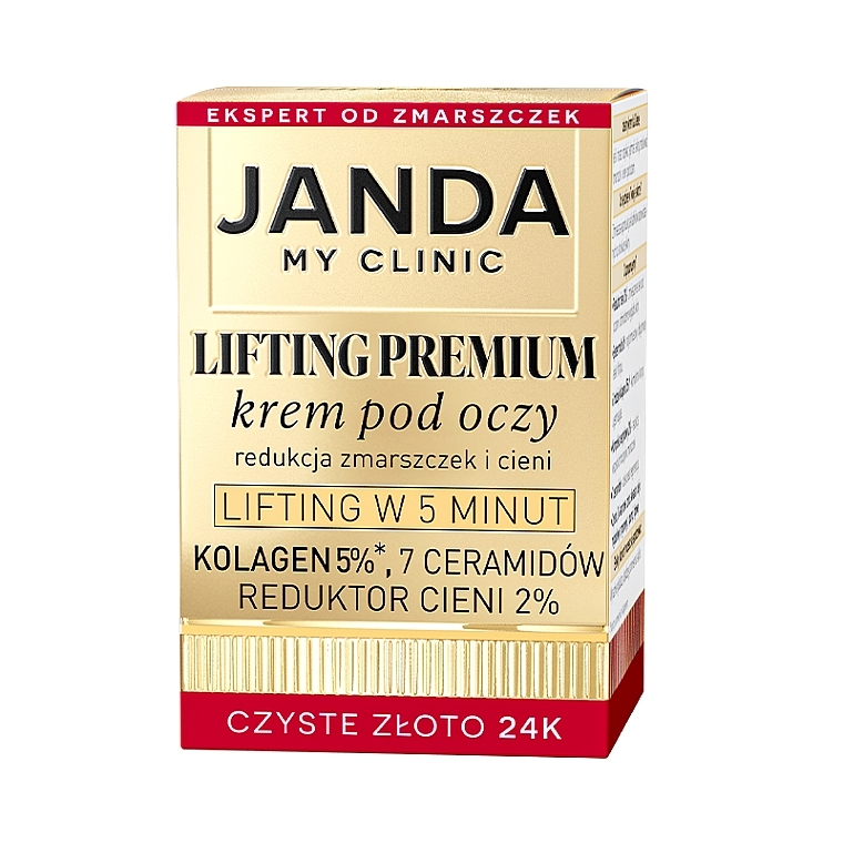 Крем для шкіри навколо очей - Janda My Clinic Lifting Premium Eye Cream — фото N2