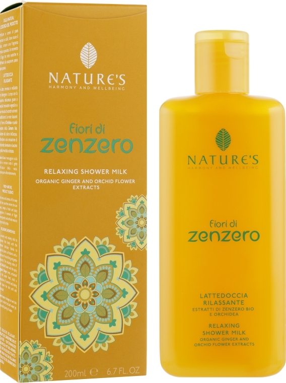 Молочко для душа "Расслабляющее" - Nature's Fiori di Zenzero Relaxing Shower Milk — фото N1
