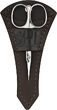 Ножницы для кутикулы, SPLH 07, темно-коричневый чехол - SPL — фото N2