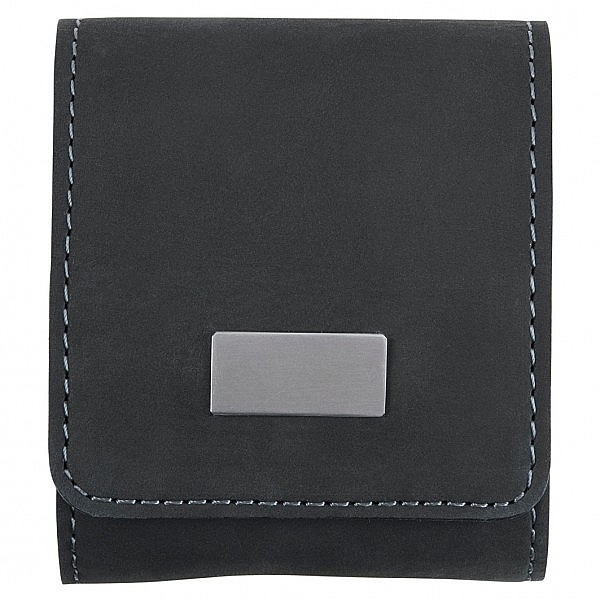 Маникюрный набор, 7x8x2,5 см, черный - Erbe Solingen Manicure Pocket Case Hunter — фото N2