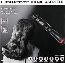 Фен-щетка - Rowenta x Karl Lagerfeld Express Style CF635LF0 — фото N2