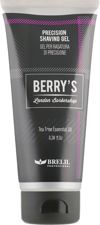 Гель для акуратного гоління - Brelil Berry's Barber Shaving Gel — фото N1