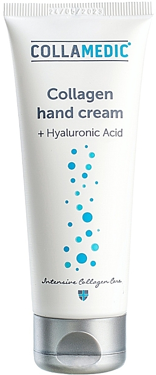 Зволожувальний крем для рук із колагеном - Collamedic Collagen Hand Cream — фото N1