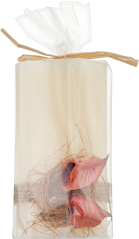 Ароматична свічка "Ваніль", 50 x 95 мм - Bulgarian Rose Candle Perfume Vanilla — фото N1