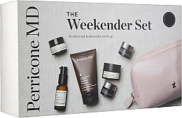 Духи, Парфюмерия, косметика Набор - Perricone MD The Weekender Set (f/ser/7.5ml + eye/ser/7.5ml + f/cr/15ml + f/cleanser/59ml + f/cr/7.5ml + f/ser/15ml)