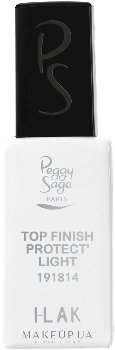 Топове покриття для нігтів  - Peggy Sage Top Finish Protect Light I-Lak — фото 11ml