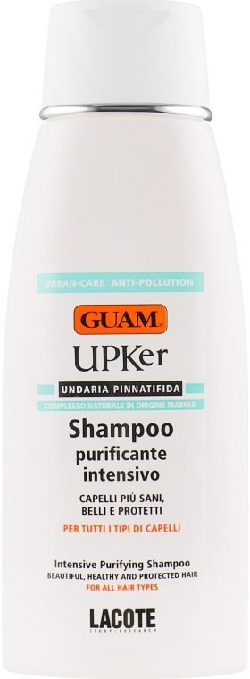 Интенсивный очищающий шампунь для волос - Guam Upker Shampoo — фото N2