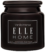 Ароматична свічка - Elle Home Vanilla Intense Scented Candle — фото N1