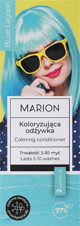 Окрашивающий кондиционер для волос - Marion Coloring Conditioner — фото N9