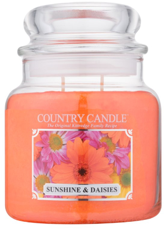 Ароматична свічка "Сонце і ромашка" (банка) - Country Candle Sunshine & Daisies — фото N1