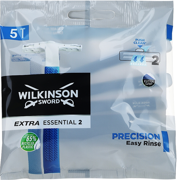 Одноразові станки, 5 шт. - Wilkinson Sword Extra Precision 2 — фото N1