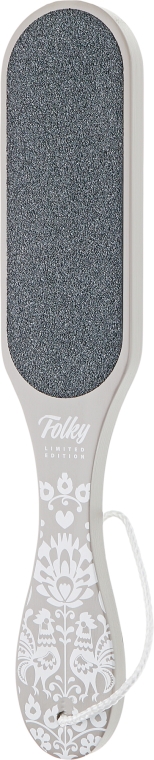 Терка для ног, 80/100 - MiaCalnea Folky Grey — фото N1
