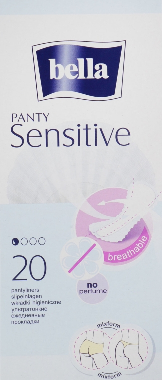 Прокладки Panty Sensitive, 20шт - Bella