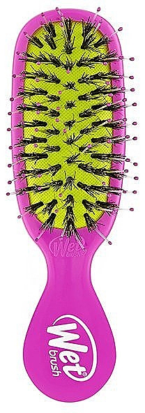 Расческа для волос, фиолетовая - Wet Brush Mini Shine Enhancer Brush Purple — фото N1
