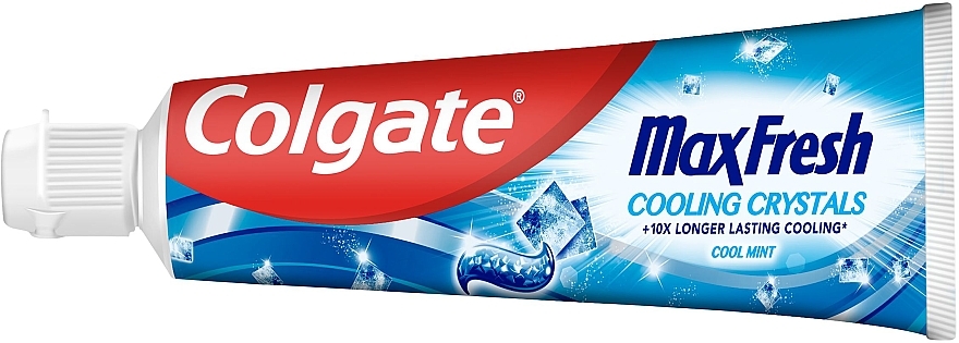Зубная паста - Colgate Max Fresh Cooling Crystals +10 Longer Lasting Cooling — фото N3