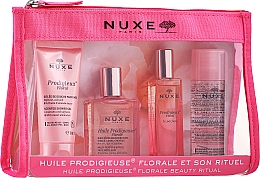 Парфумерія, косметика Nuxe Huile Prodigieuse - Набір (sh/gel/30ml + dry/oil/30ml + edp/15ml + micellar/water/40ml)